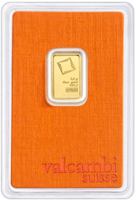 Valcambi 2.5 Gram Goudbaar