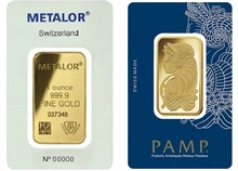 1 troy ounce goudbaar - Beste waarde