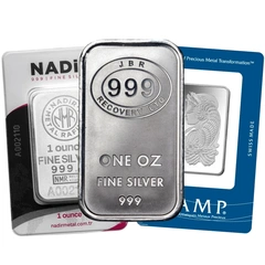1 troy ounce zilverbaar beste waarde