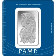 100 gram zilverbaar - PAMP Suisse