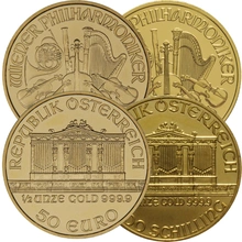 1/2 troy ounce gouden Philharmoniker munt - Beste waarde