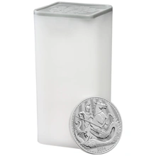 2024 1 troy ounce zilveren St George & the Dragon munt