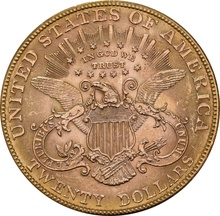 American Liberty Head Gold Double Eagle $20