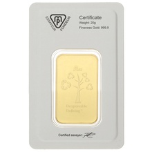 20 gram goudbaar - Metalor
