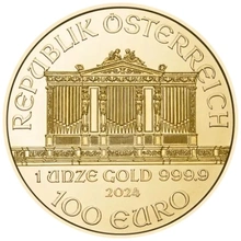 2024 1 Ons Austrian Gouden Philharmonic Munt