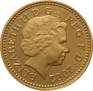 Gouden Vijf Pence Munt