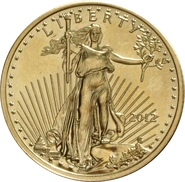 2012 Quarter Ounce Eagle Gold Coin