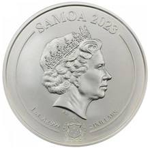 2023 Four Guardians White Tiger 1 Ons Zilver Munt