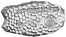 5oz Zilveren Staaf Scottsdale Tombstone Klompje