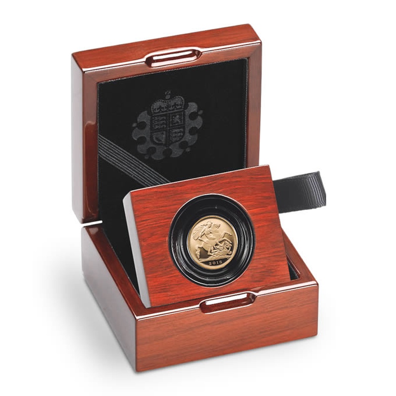 Gold Proof 2015 Half Sovereign Boxed