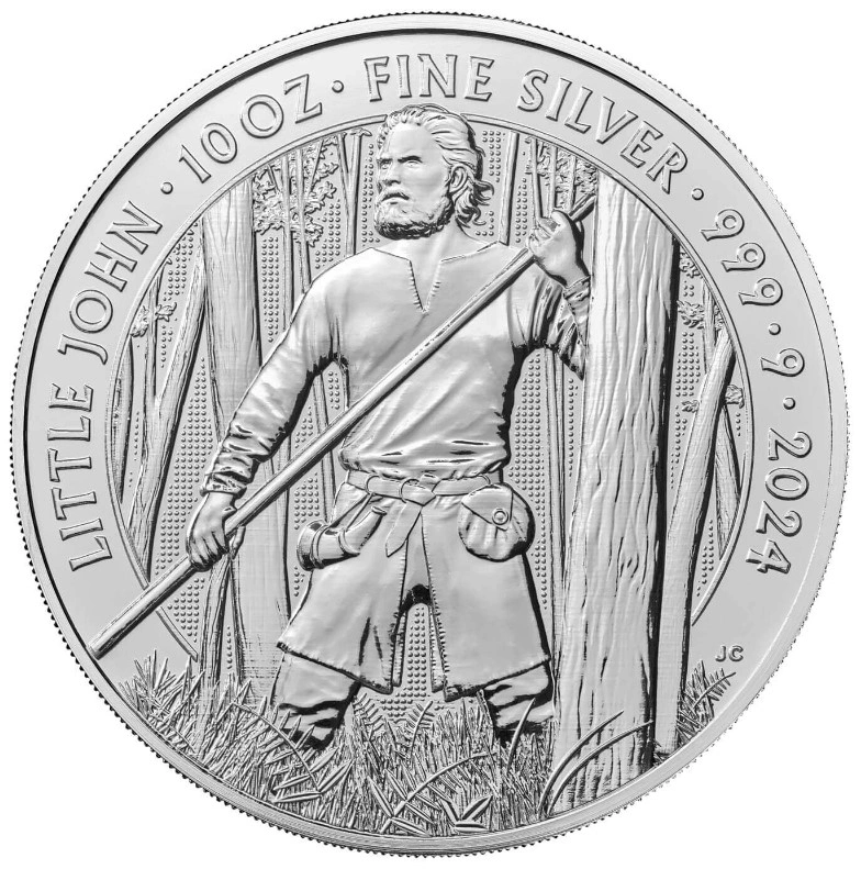2024 Little John Zilveren Munt Mythen & Legenden 10oz