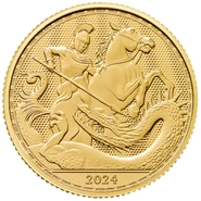 2024 Sint Joris & de Draak 1/4 oz Gouden Munt