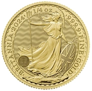 2024 1/4 Ons Gouden Britannia Munt