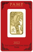PAMP 1ons 2022 'Year of the Tiger' Goudbaar