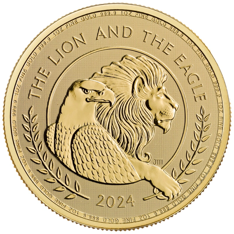2024 De Leeuw en de Adelaar 1oz Gouden Munt