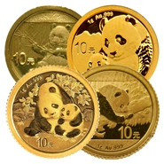1 Gram Gouden Chinese Panda Munt Beste Waarde