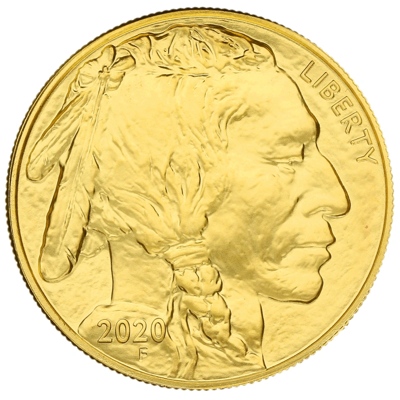 1 troy ounce gouden Buffalo munt - 2020