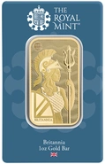 NIEUW 1oz Britannia geslagen goudbaar
