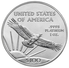 2022 1 Ons American Eagle Platina Munt