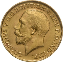 1913 Gouden Sovereign Munt - Koning George V - Londen