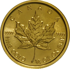 2017 1/4 troy ounce gouden Maple Leaf munt