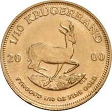 2000 Tenth Ounce Krugerrand