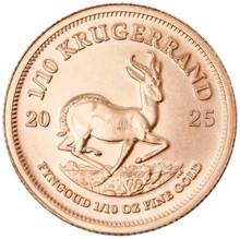 2025 1/10 Ons Krugerrand Gouden Munt