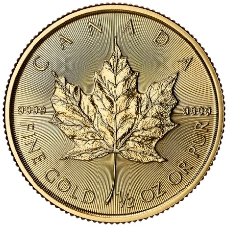 2025 Half ounce gouden esdoorn