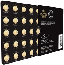 2024 MapleGram 25 x 1g Gouden Munten