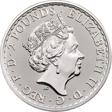 1 troy ounce zilveren Britannia munt - 2020