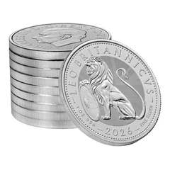 2026 British Lion Zilveren Munt 1oz
