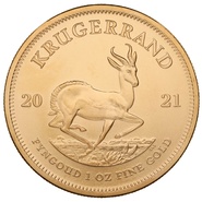 1 troy ounce gouden Krugerrand munt - 2021
