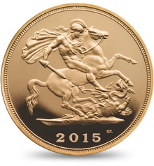 2015 Gold Proof Sovereign Three Coin Premium Set - Fifth Portrait