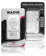 Nadir 100 Gram Zilverbaar