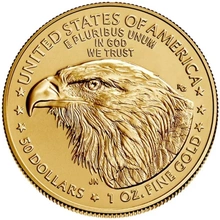 2021 1oz American Eagle Gouden Munt Type II