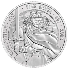 2023 King Arthur Myths & Legends 1 Ons Zilveren Munt