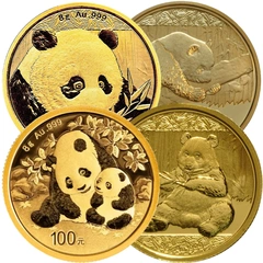 8 gram gouden Panda munt beste waarde