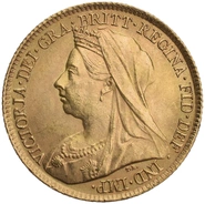 Half Sovereign Victoria Old Head