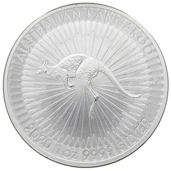 2020 1 troy ounce zilveren Kangaroo munt