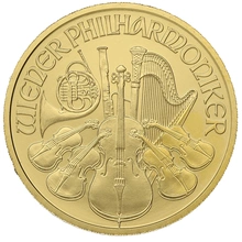 1/2 troy ounce gouden Philharmoniker munt - 2019