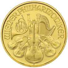 1/10 troy ounce gouden Philharmoniker munt - 2020