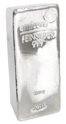 5 kilogram zilverbaar - Umicore