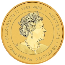 2024 1/20oz Perth Mint Jaar van de Draak Gouden Munt