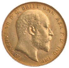 1910 Gold Sovereign - King Edward VII - C