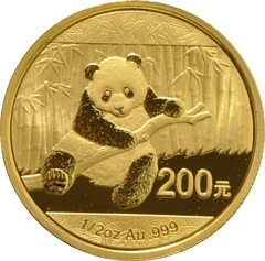 2014 1/2 troy ounce gouden Panda munt