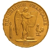 1897 20 French Francs - Guardian Angel - A