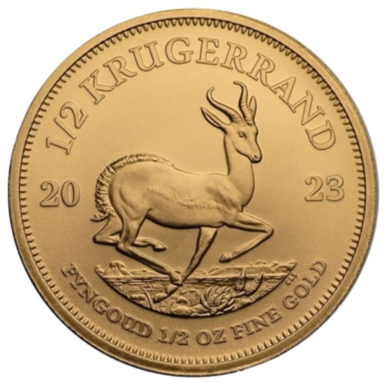 2023 half ounce Krugerand gouden munt