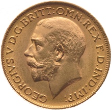 1930 Gold Sovereign - King George V - M