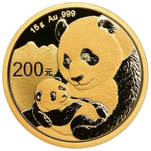 Best Value 15 Gram Gold Chinese Panda Coin