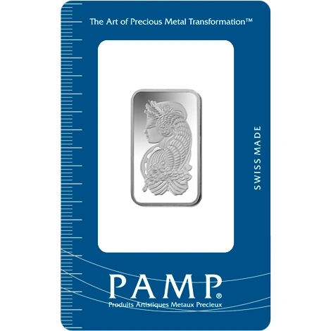 10 gram zilverbaar - PAMP Suisse